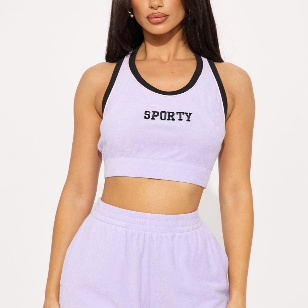 BRAND NEW- Sporty Day Short Set